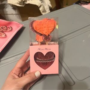 meri meri heart cupcake set